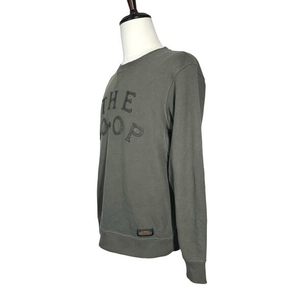 REI Co-Op | Men | 80th Anniversary Staff Edition Army Green Sweatshirt | Large - Picture 4 of 12
